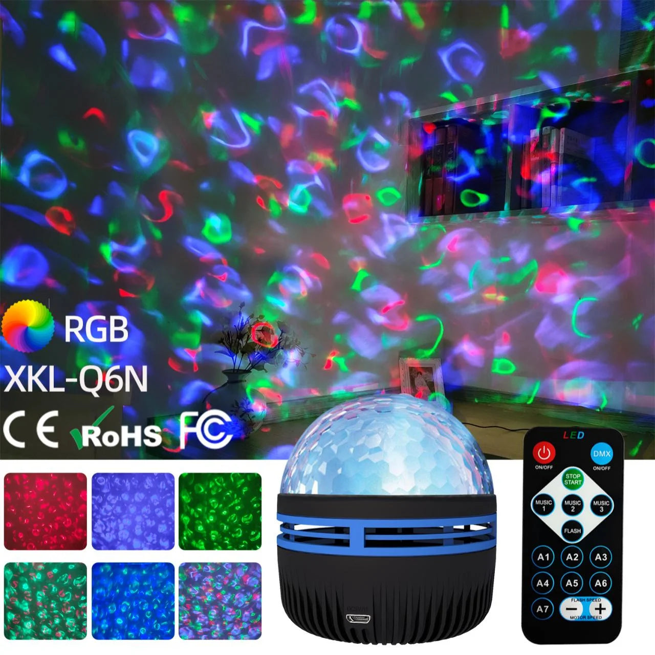 Star Projector Constellation Night Light