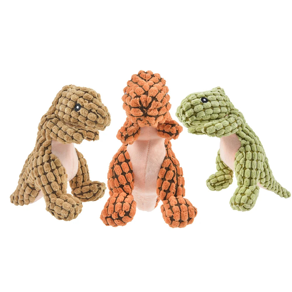 Cats and Dogs Pet Plush Dinosaur Toys