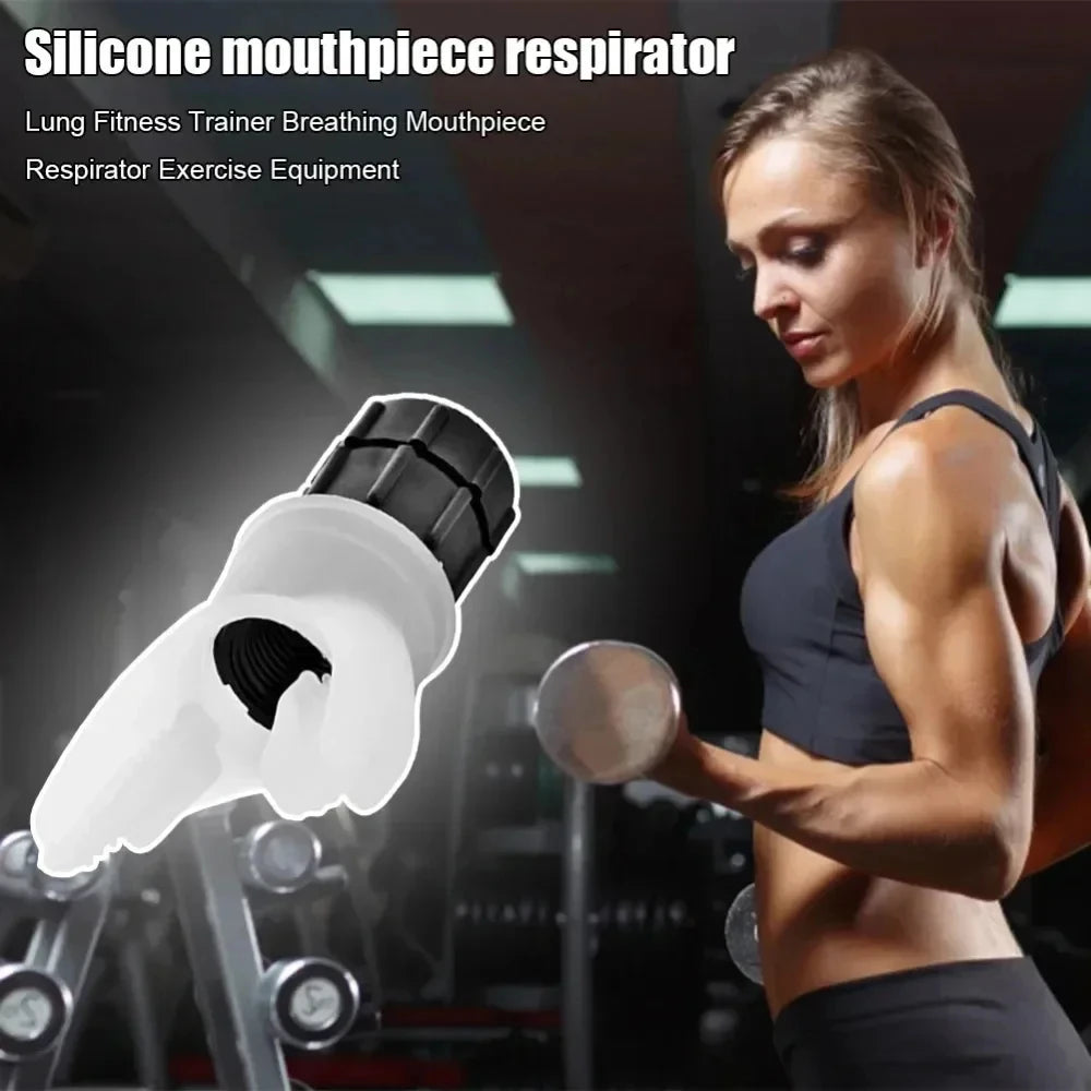Lung training device suitable for all types of sports