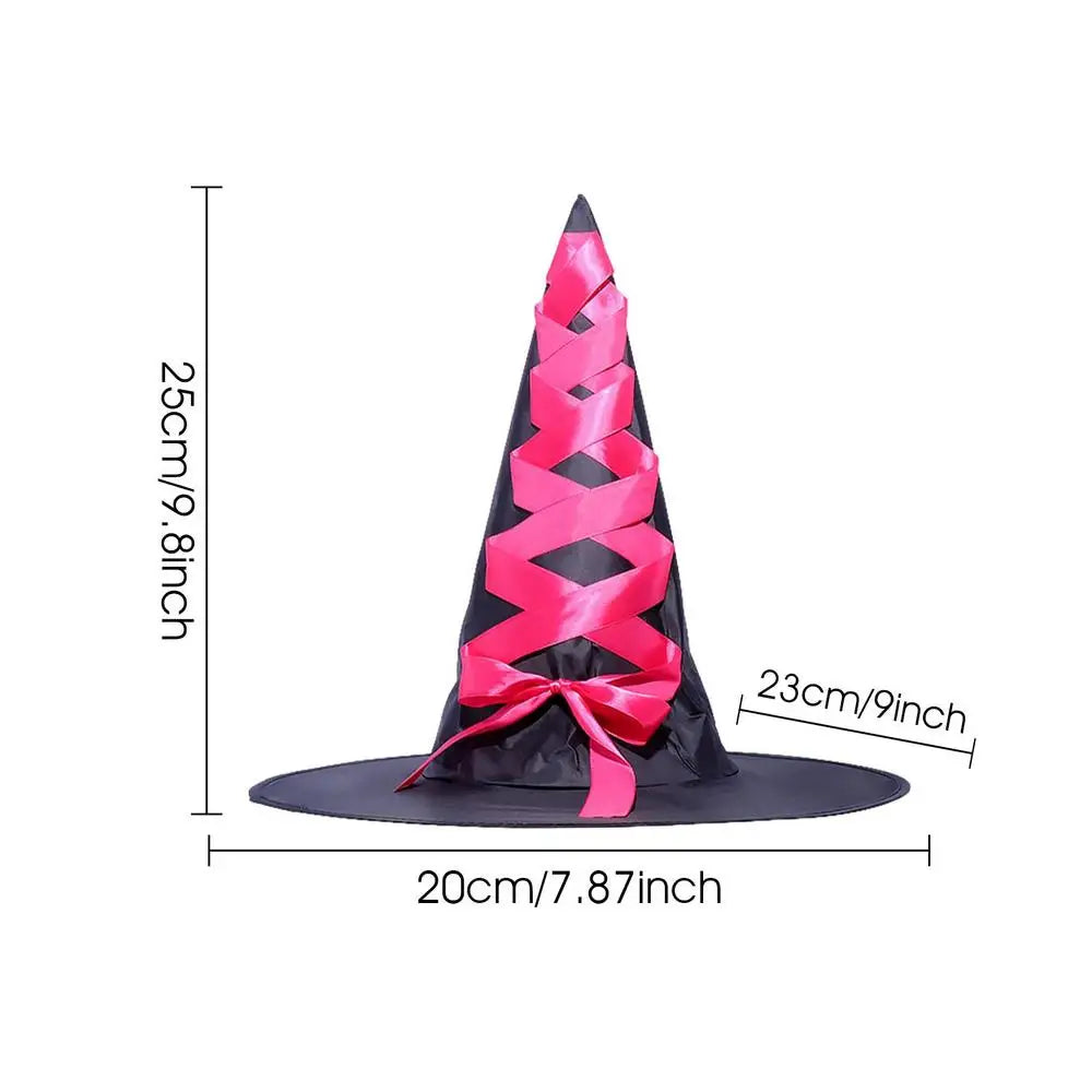 Halloween Witch Hat and Broom