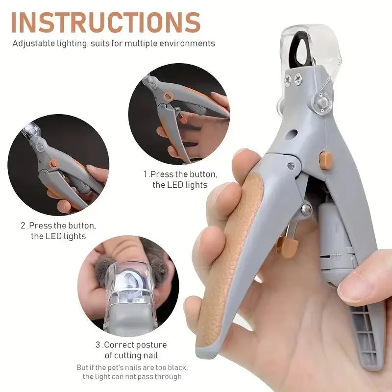 Dog Nail Clippers Dog Grooming Equipment Nail Clipper for Dogs Pet Products Accessories Grinder Cat Trimmer Cutter Supplies Home