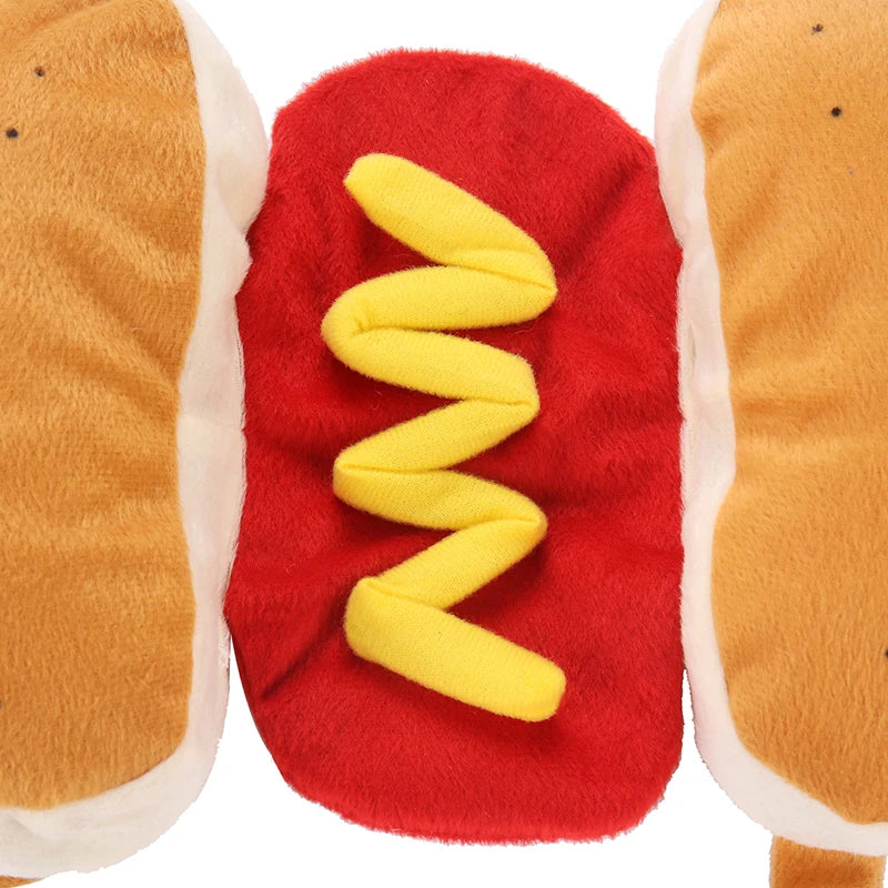 Funny Halloween Dog Costumes Hot Dog