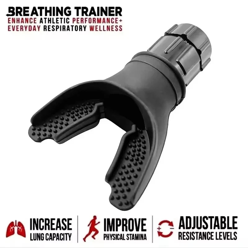 Lung training device suitable for all types of sports