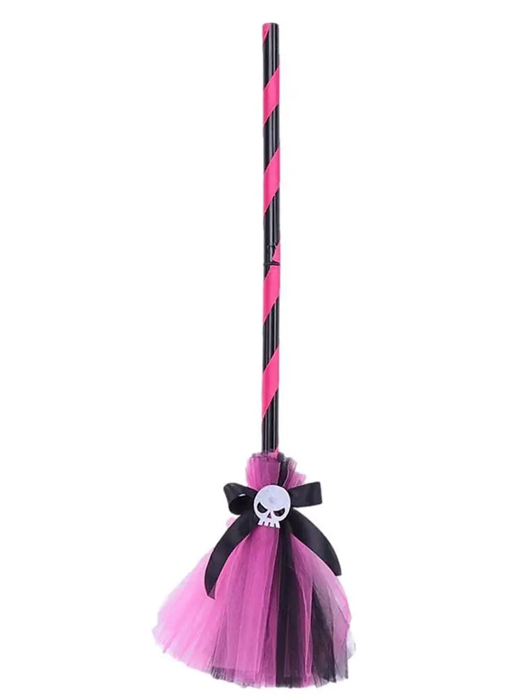 Halloween Witch Hat and Broom