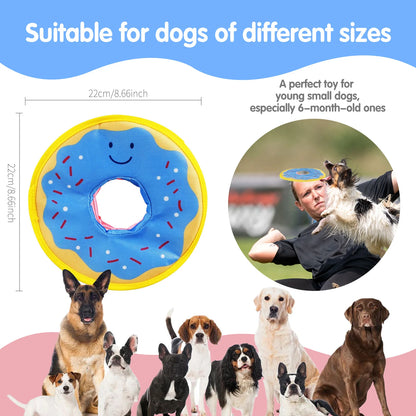 Dog donuts, noisy paper toys