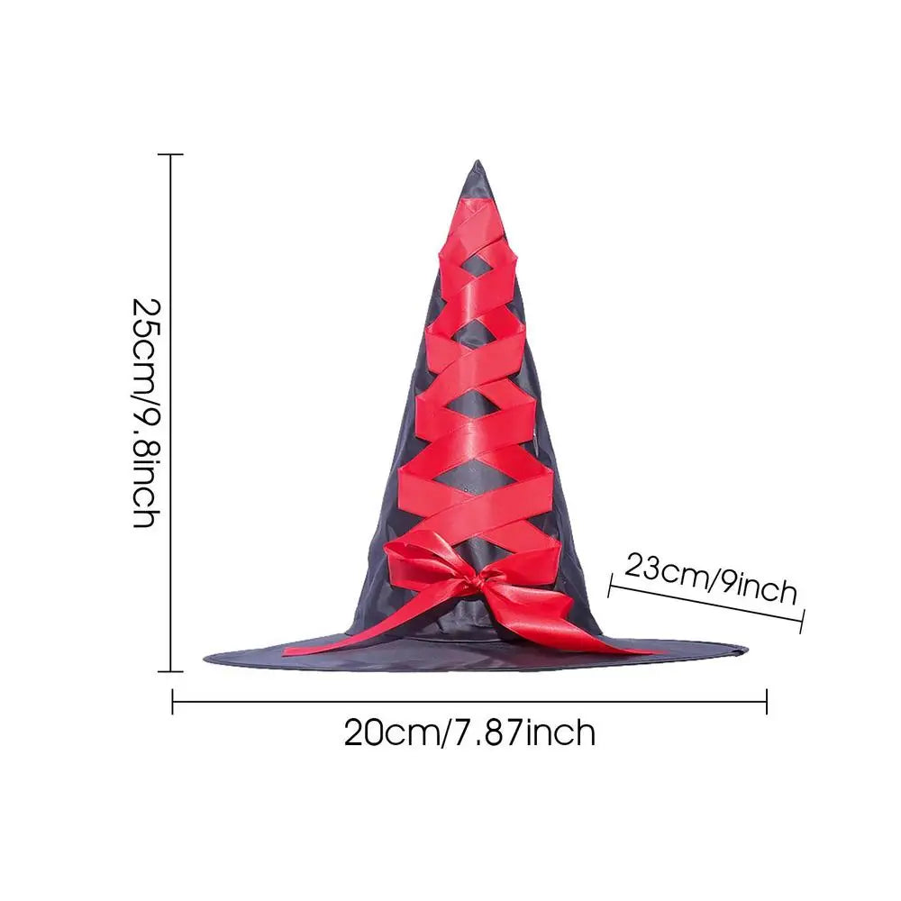 Halloween Witch Hat and Broom