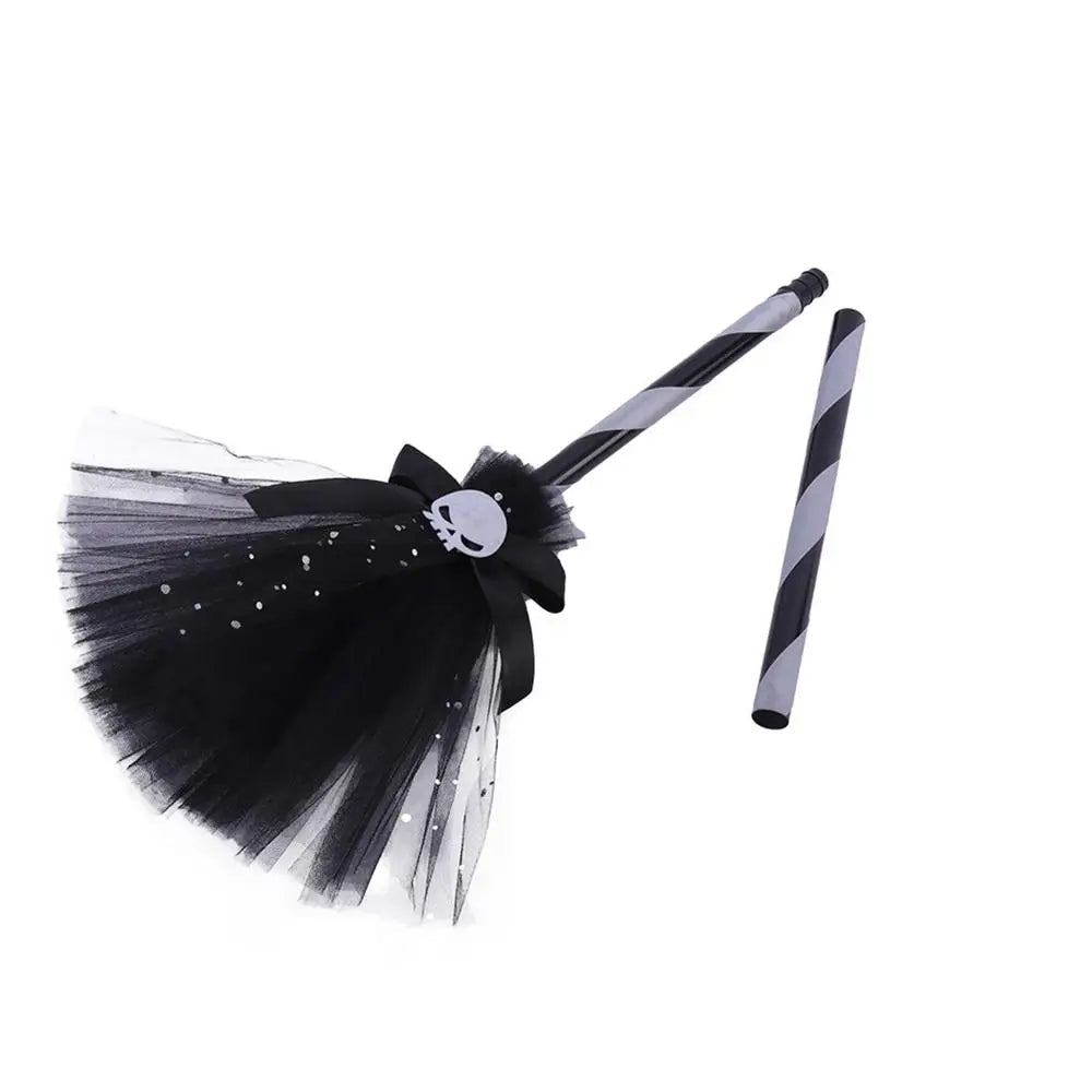 Halloween Witch Hat and Broom