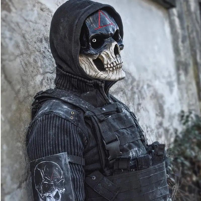 Halloween Scary Skull  Head Mask Cosplay☠️