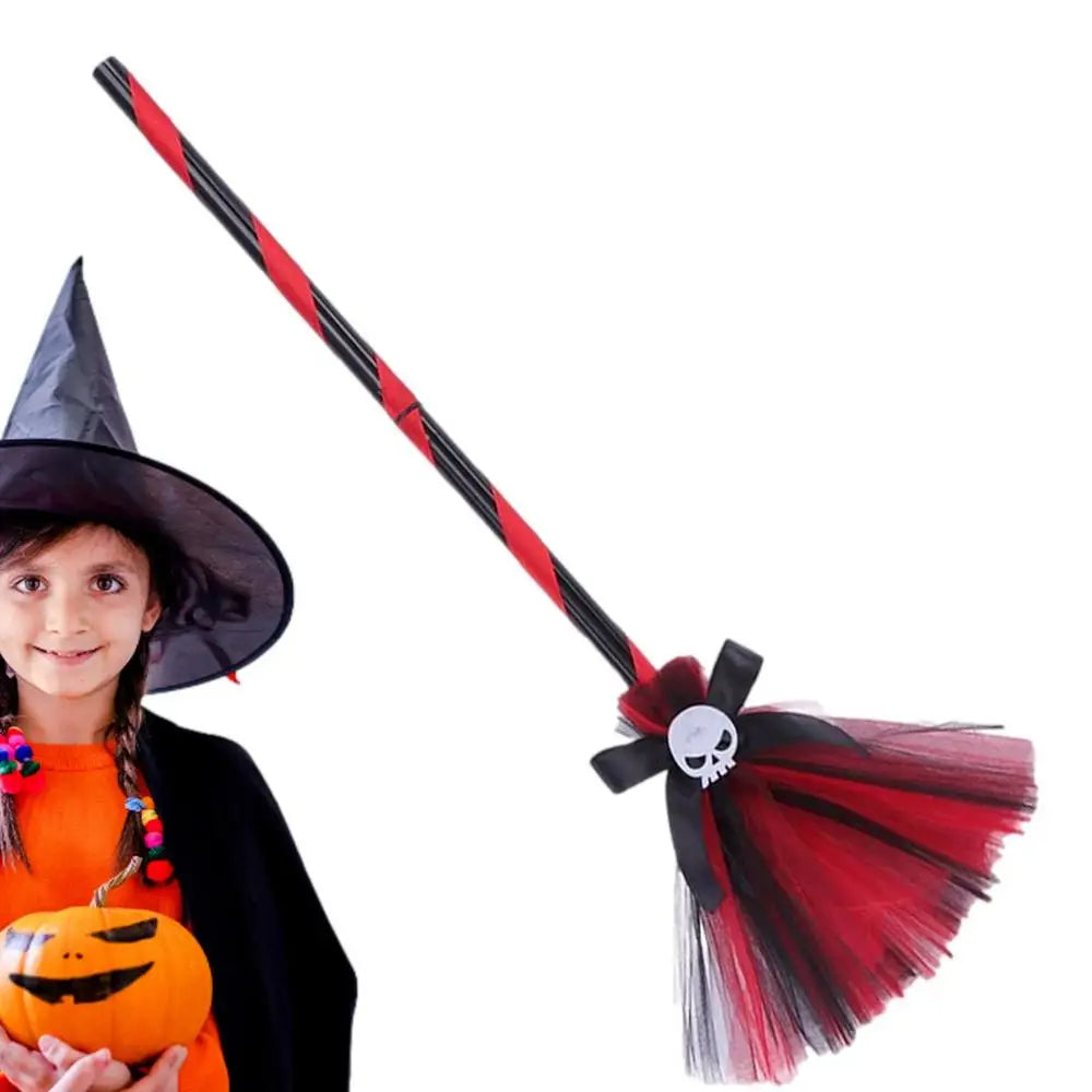 Halloween Witch Hat and Broom