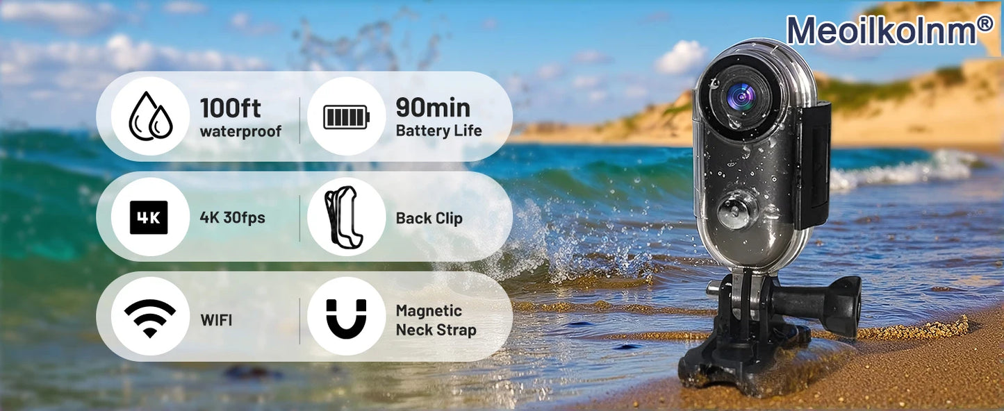 POV Waterproof Camera 4K