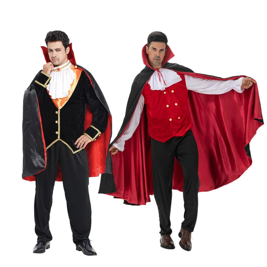 Halloween Vampire Costume Adult Cosplay 🧛‍♂️
