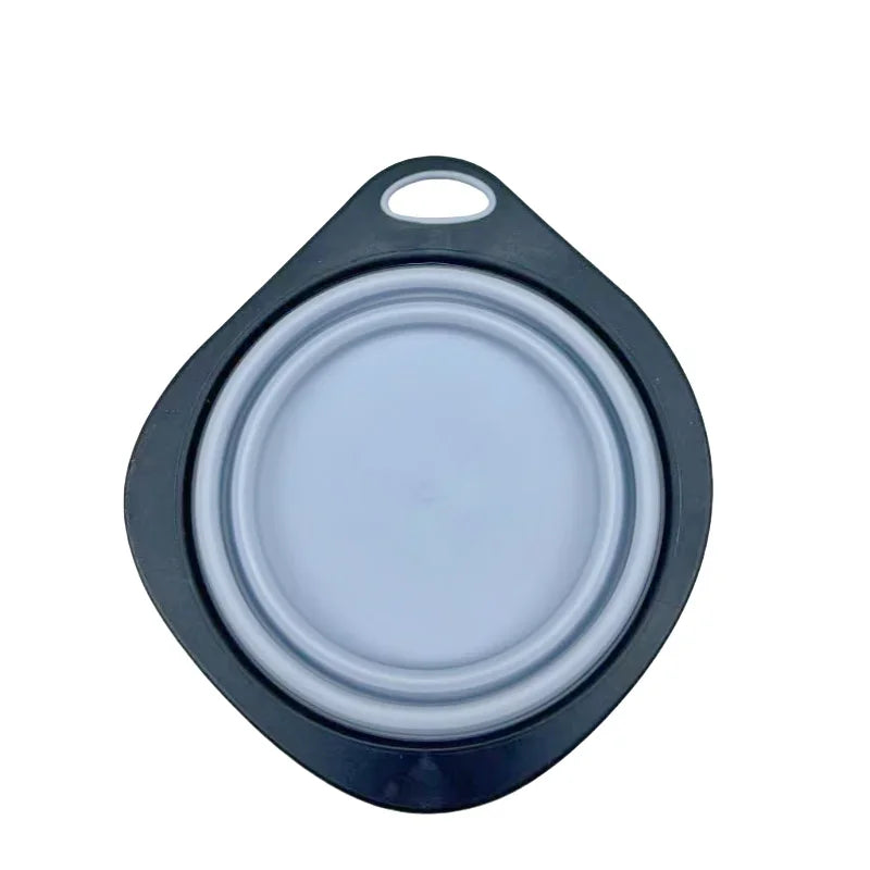 Pet Bowls, Pet Food Utensils, Outdoor Portable Folding Bowls, Silicone Easy To Clean