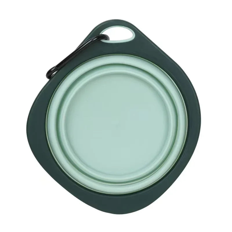 Pet Bowls, Pet Food Utensils, Outdoor Portable Folding Bowls, Silicone Easy To Clean