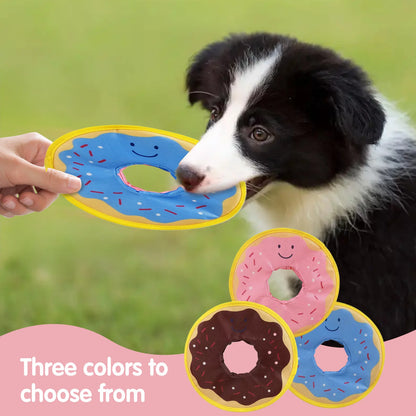 Dog donuts, noisy paper toys