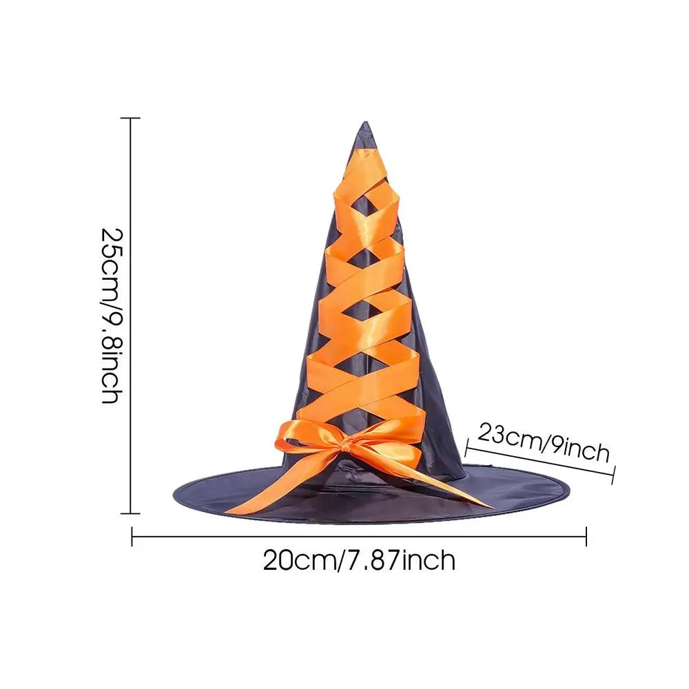 Halloween Witch Hat and Broom