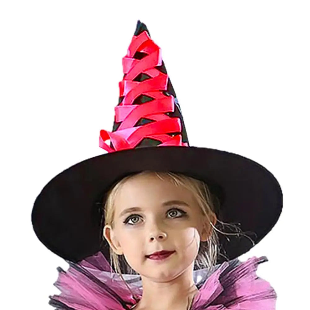 Halloween Witch Hat and Broom