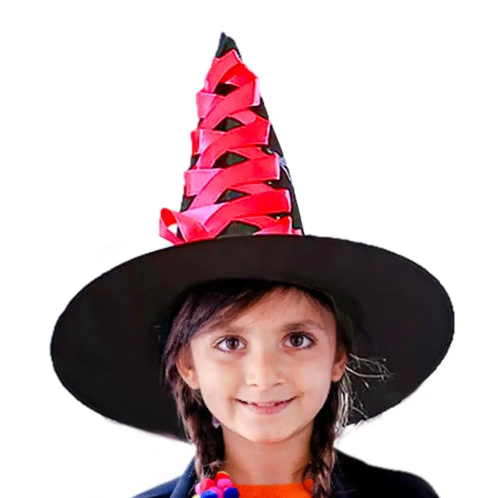 Halloween Witch Hat and Broom