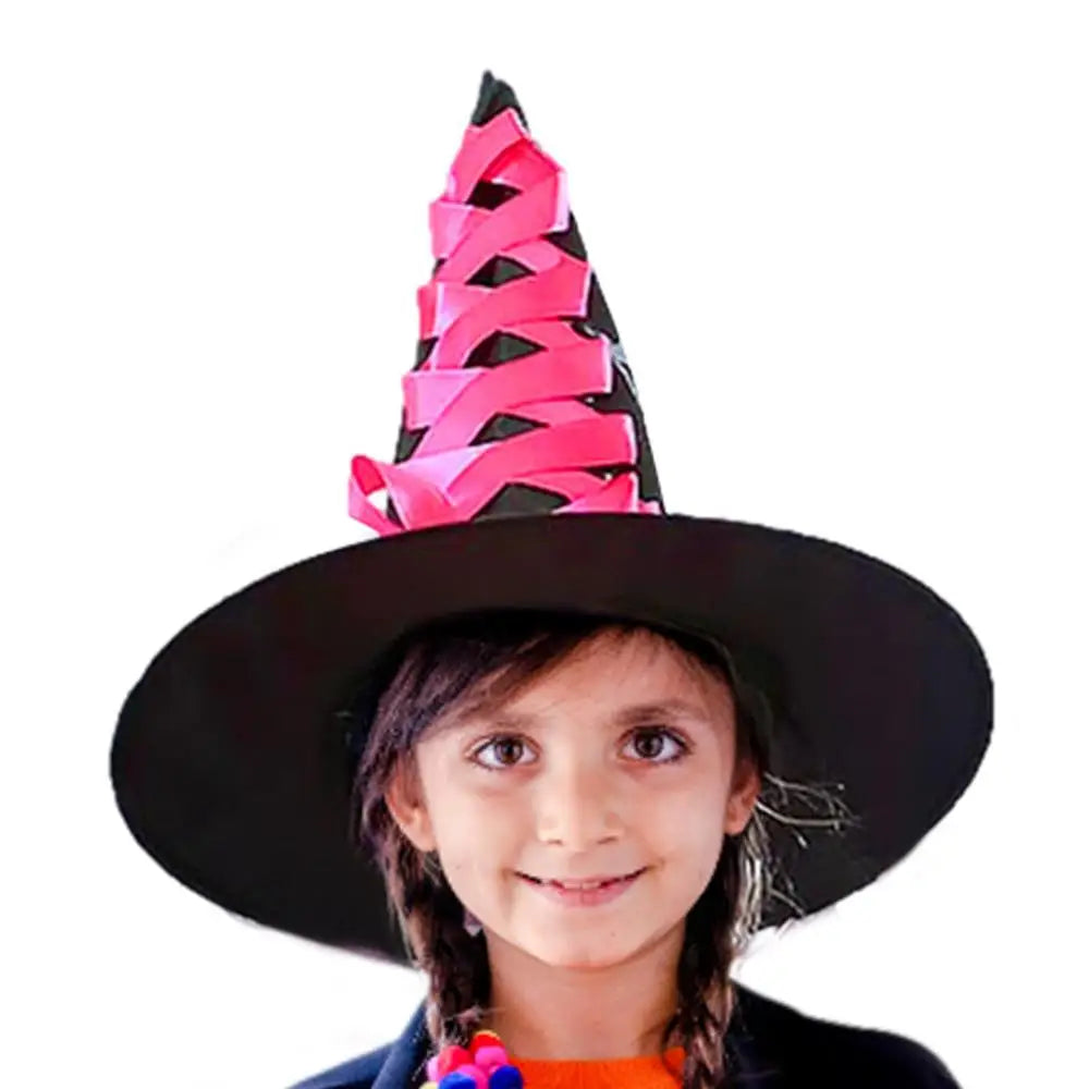 Halloween Witch Hat and Broom