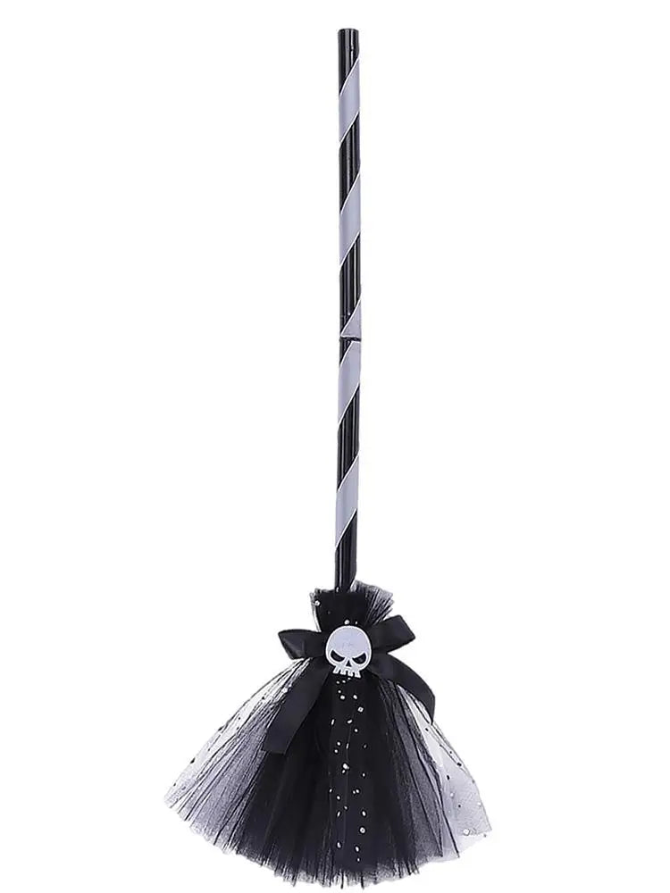 Halloween Witch Hat and Broom