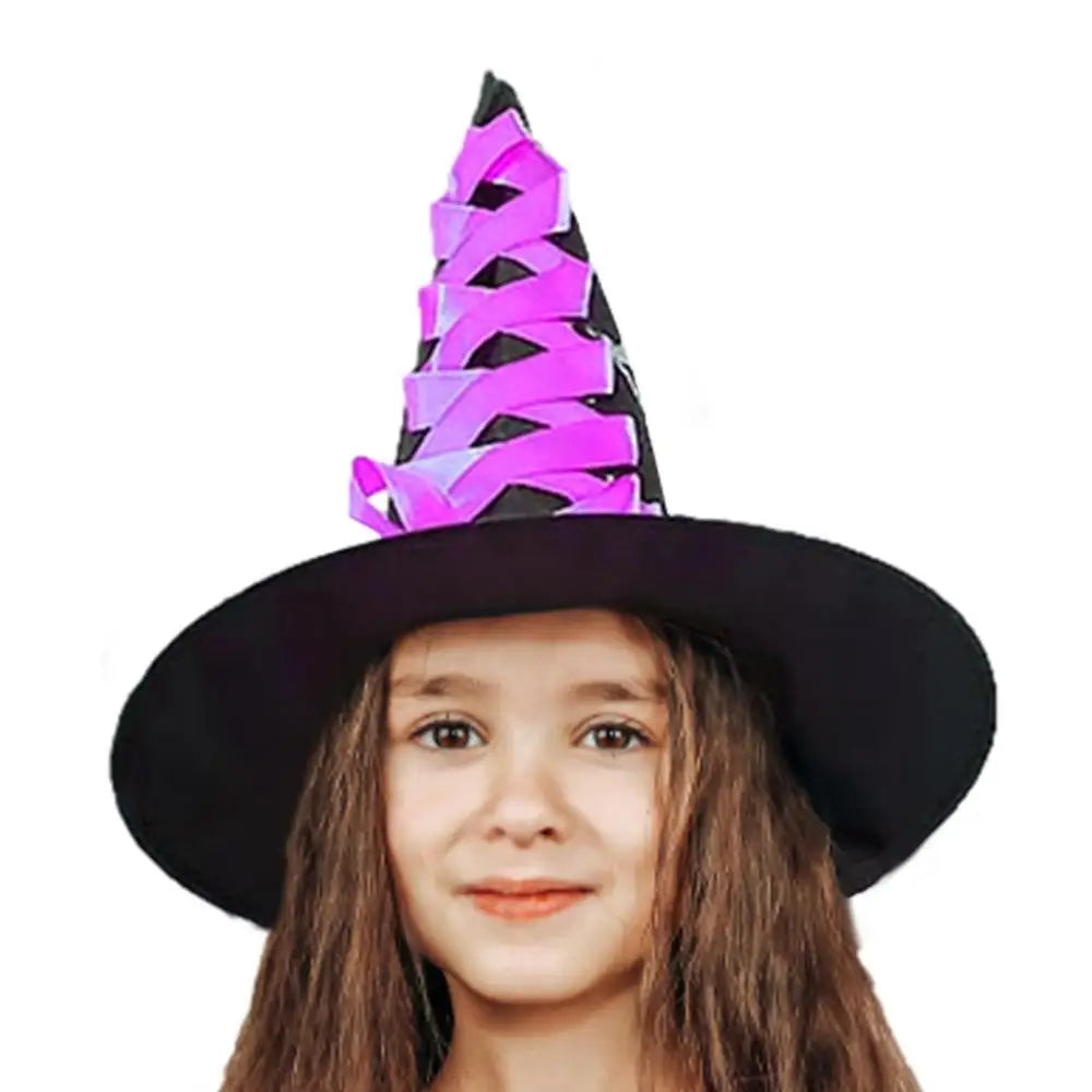 Halloween Witch Hat and Broom