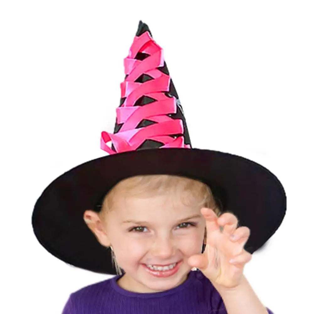 Halloween Witch Hat and Broom