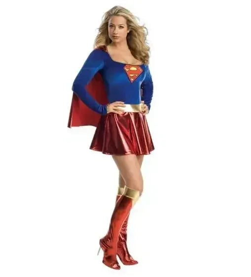Halloween 2025 Superwoman Dress Cosplay