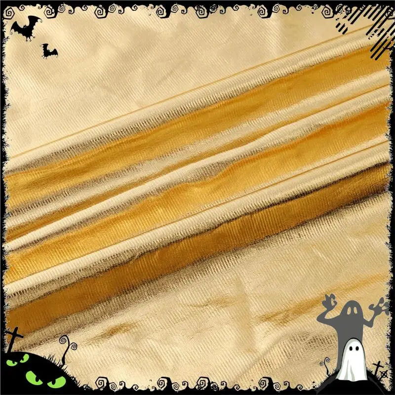 Halloween Wizard Cosplay Costume for Kids Gold Black