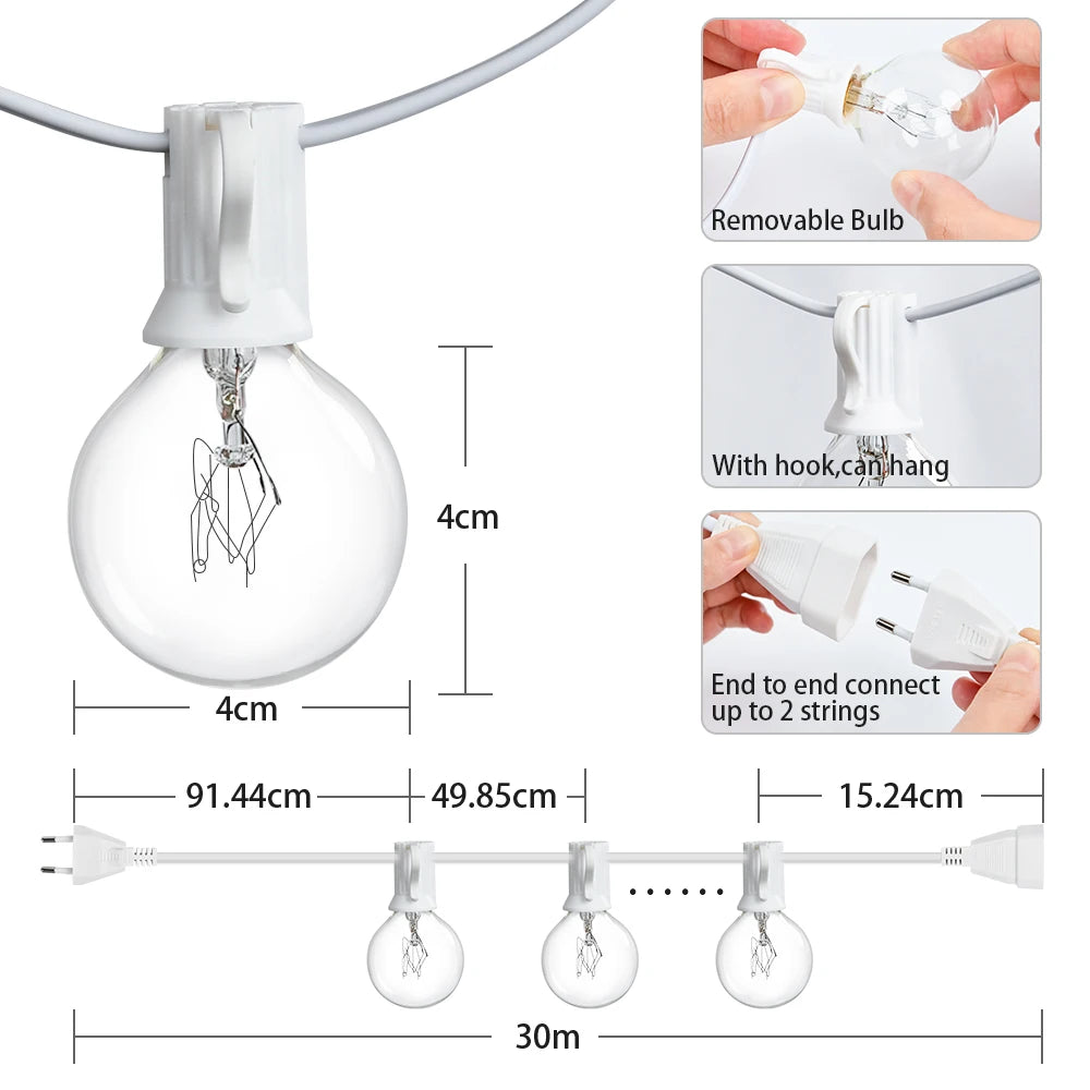 Christmas waterproof Light String