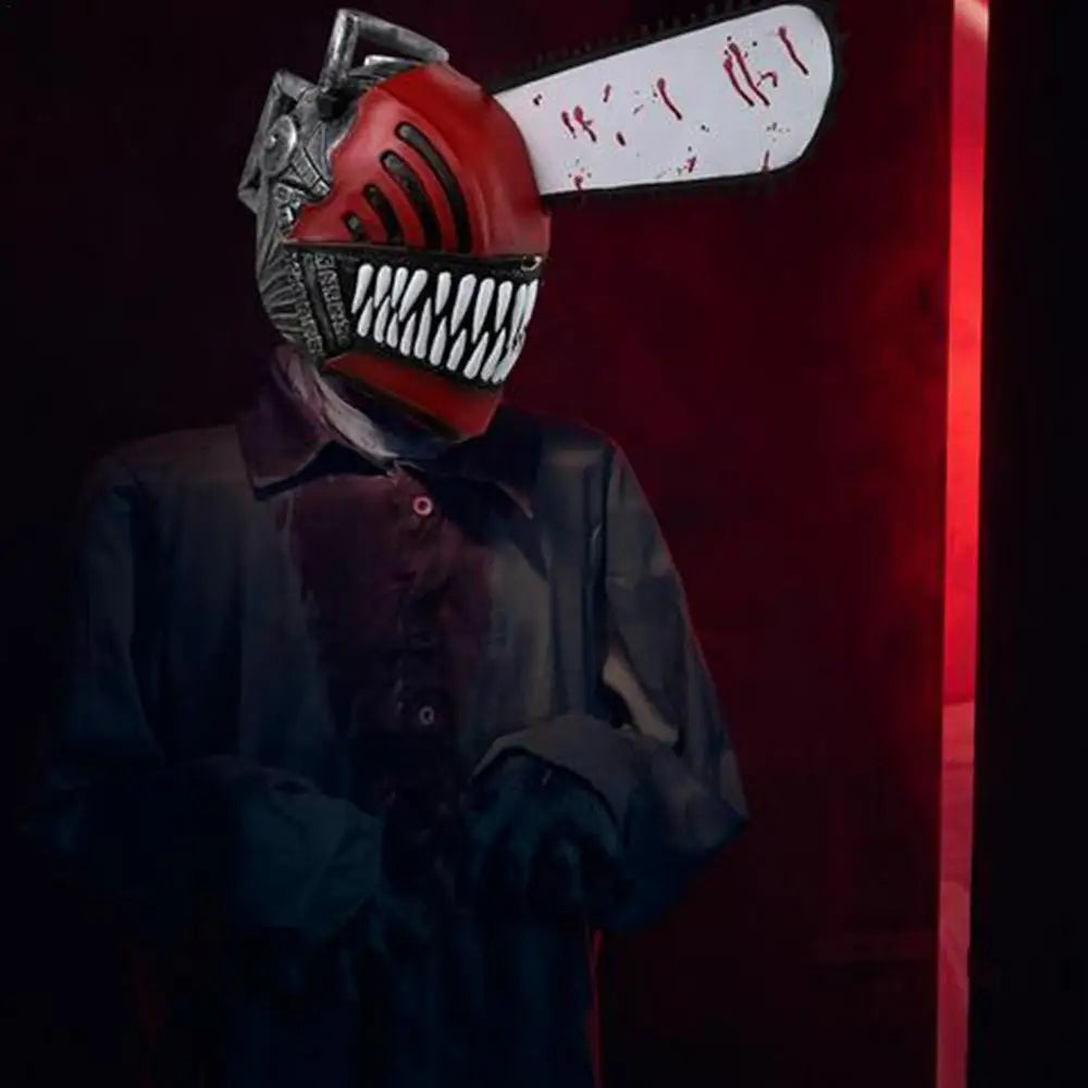 Chainsaw Mask Rave  Anime Cosplay 🪚🪚🪚