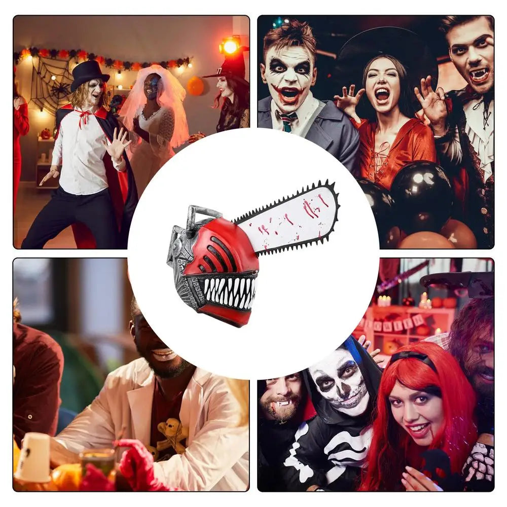 Chainsaw Mask Rave  Anime Cosplay 🪚🪚🪚