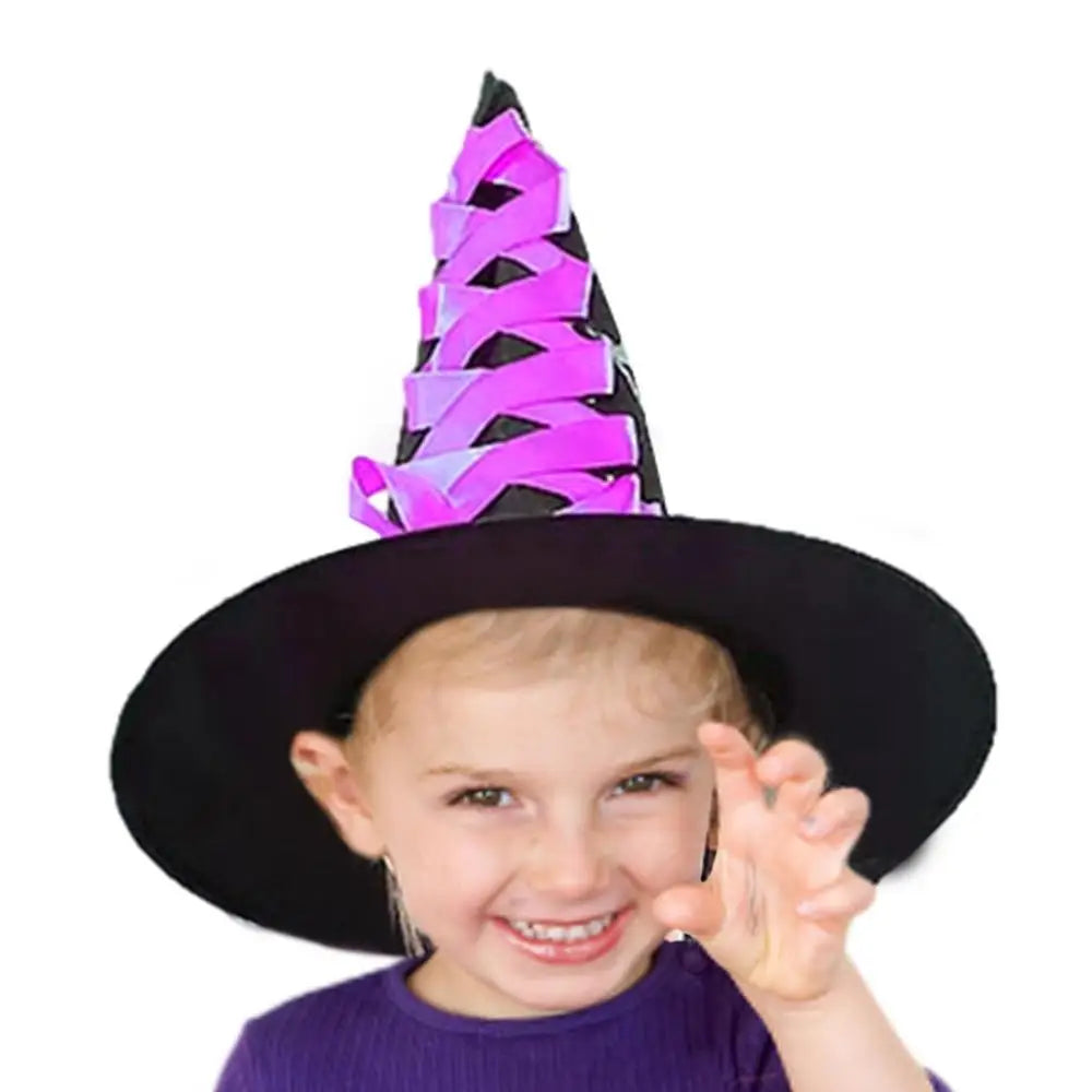 Halloween Witch Hat and Broom