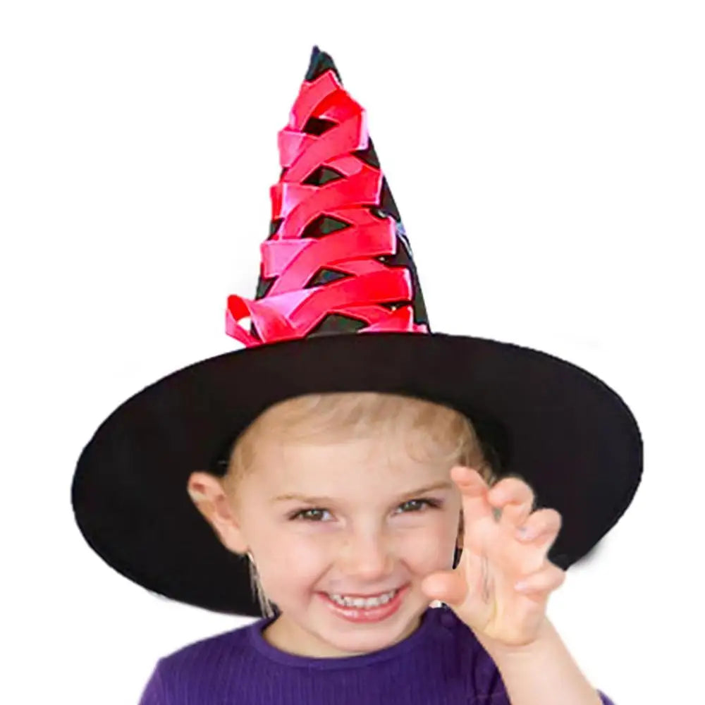 Halloween Witch Hat and Broom