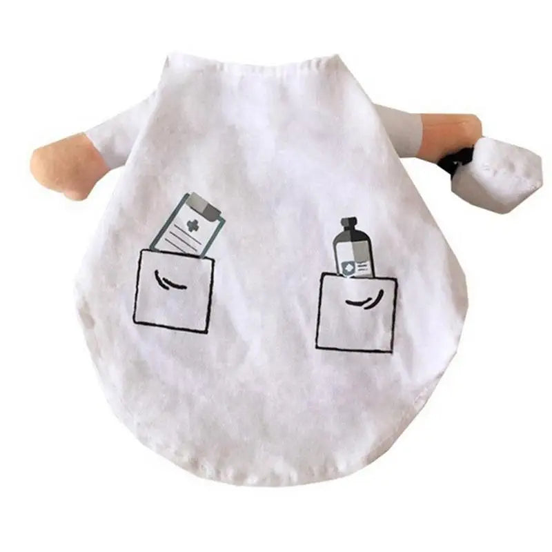 Pet Halloween  Funny Dog Cat Costume Doctor Costume 🤗