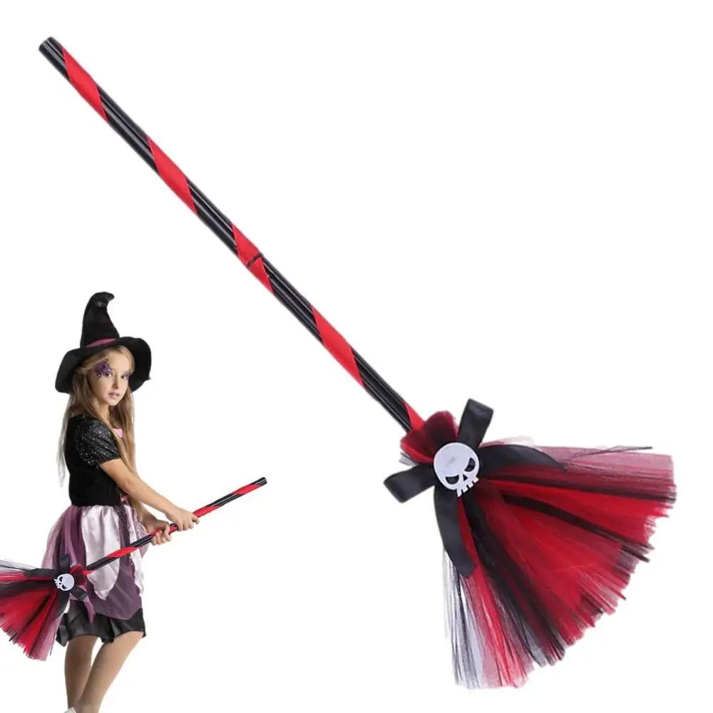 Halloween Witch Hat and Broom