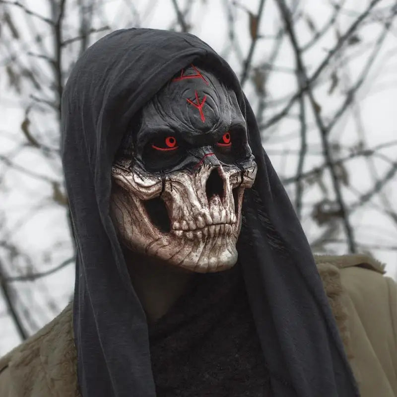 Halloween Scary Skull  Head Mask Cosplay☠️