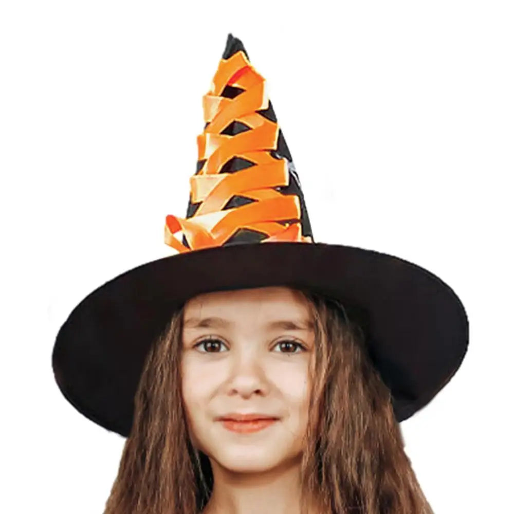 Halloween Witch Hat and Broom