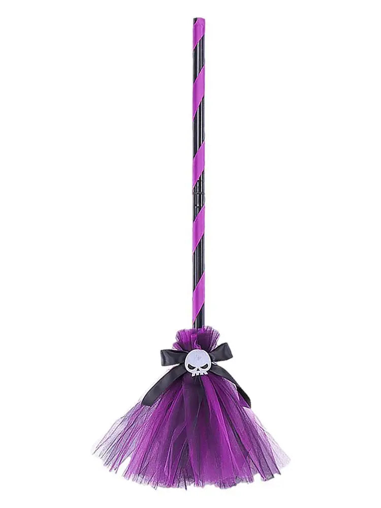 Halloween Witch Hat and Broom