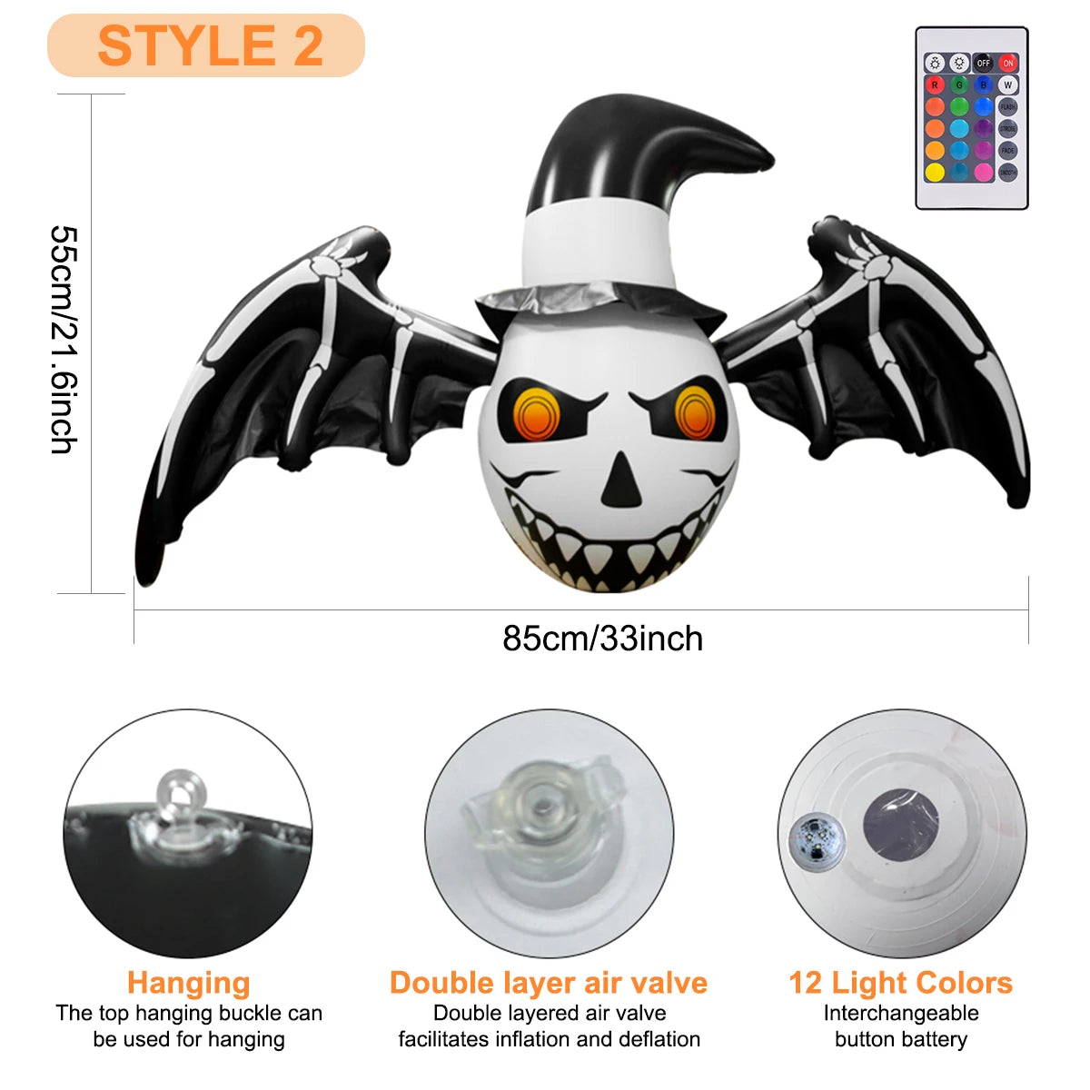 Halloween Inflatable Ghost Decoration