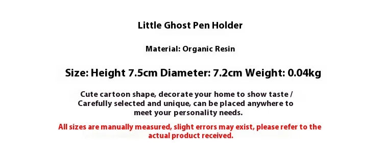 Halloween cute ghost pen holder 🤗