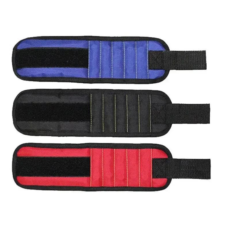 Strong Magnetic Wristband – Portable Tool Bag for Holding Screws, Nails, Nuts, Bolts, and Drill Bits