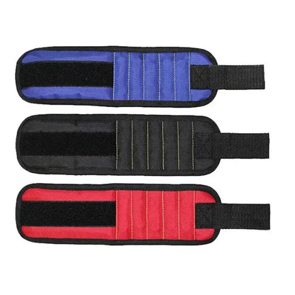 Strong Magnetic Wristband – Portable Tool Bag for Holding Screws, Nails, Nuts, Bolts, and Drill Bits