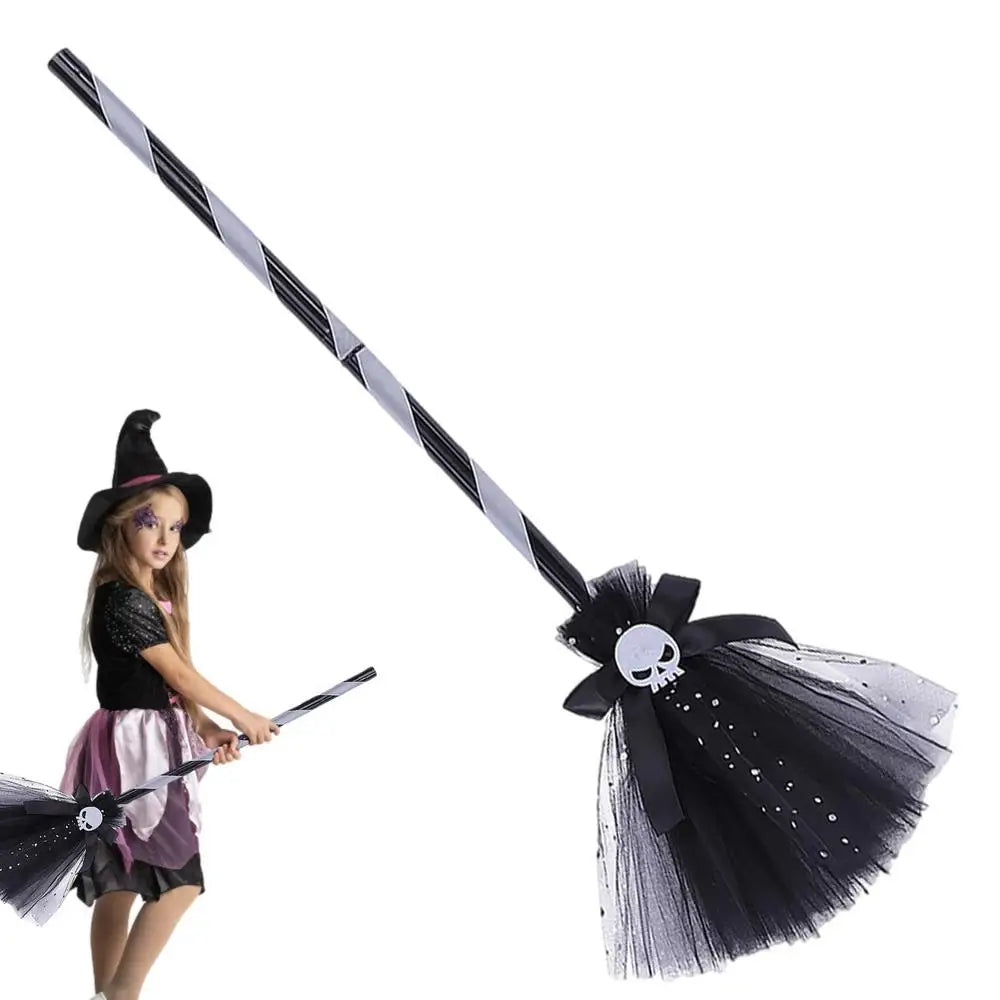 Halloween Witch Hat and Broom