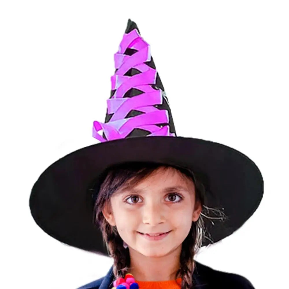 Halloween Witch Hat and Broom