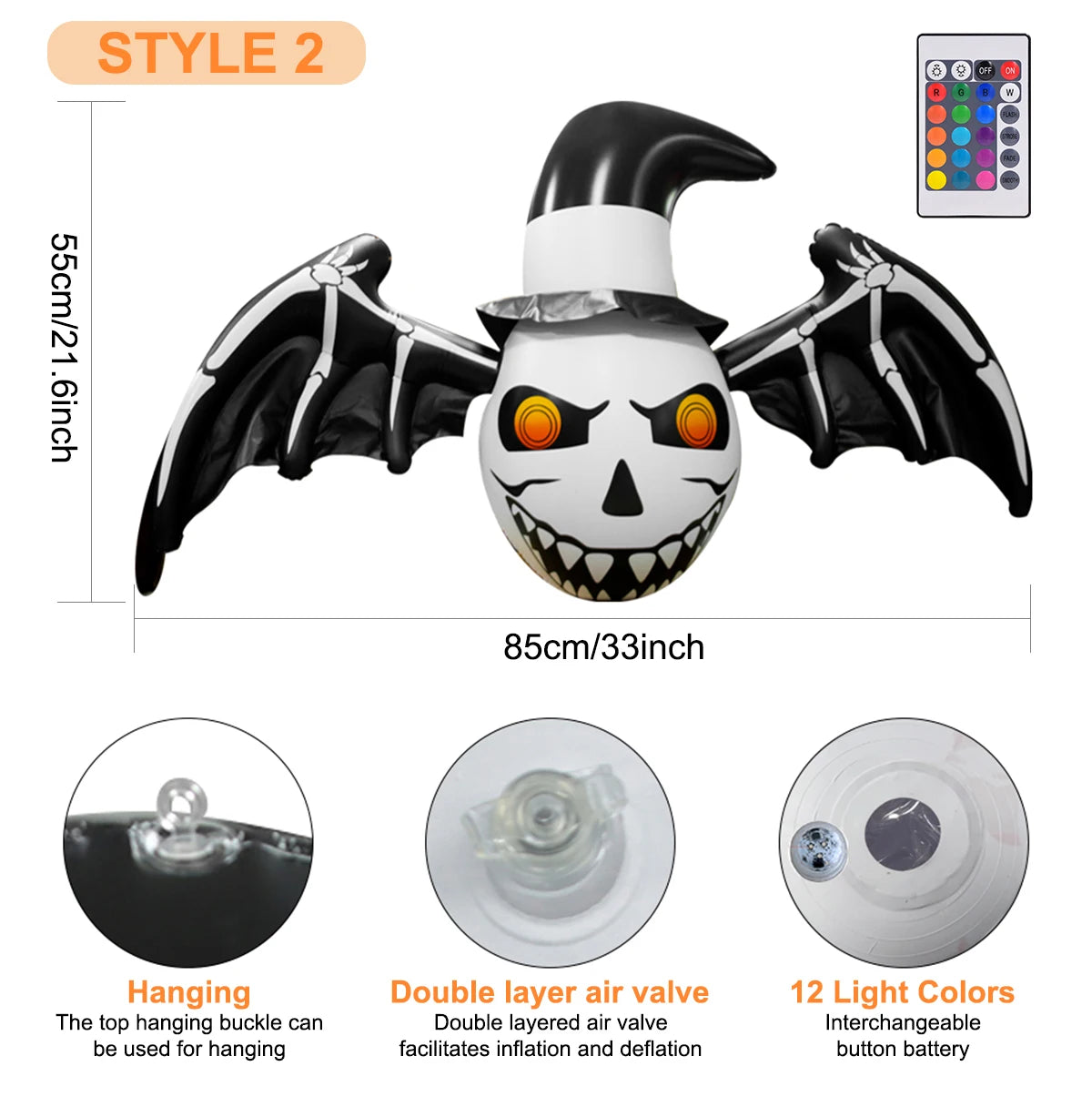 Halloween Inflatable Ghost Decoration