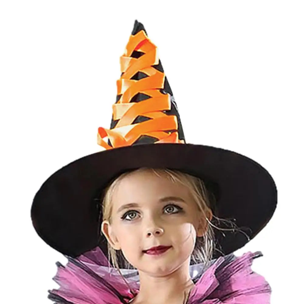 Halloween Witch Hat and Broom