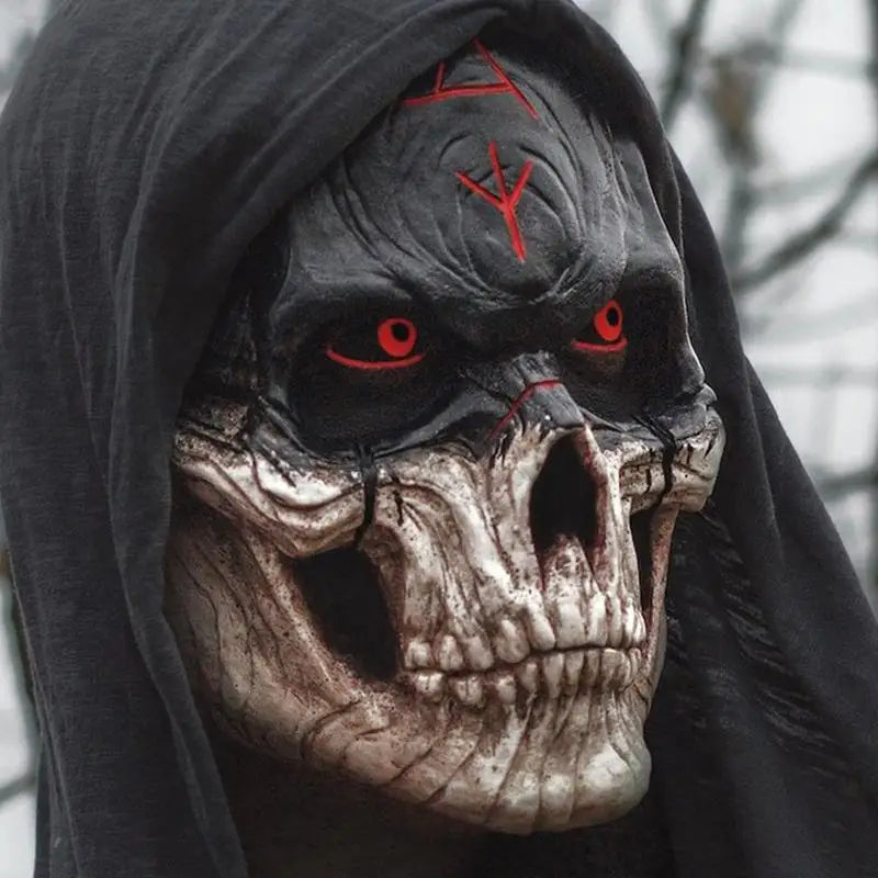 Halloween Scary Skull  Head Mask Cosplay☠️