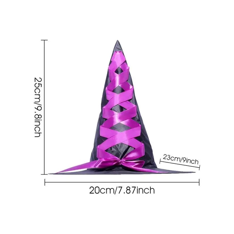 Halloween Witch Hat and Broom