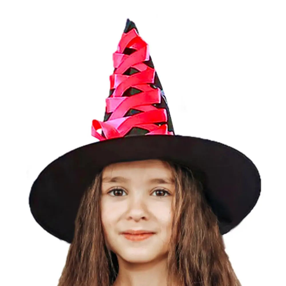 Halloween Witch Hat and Broom