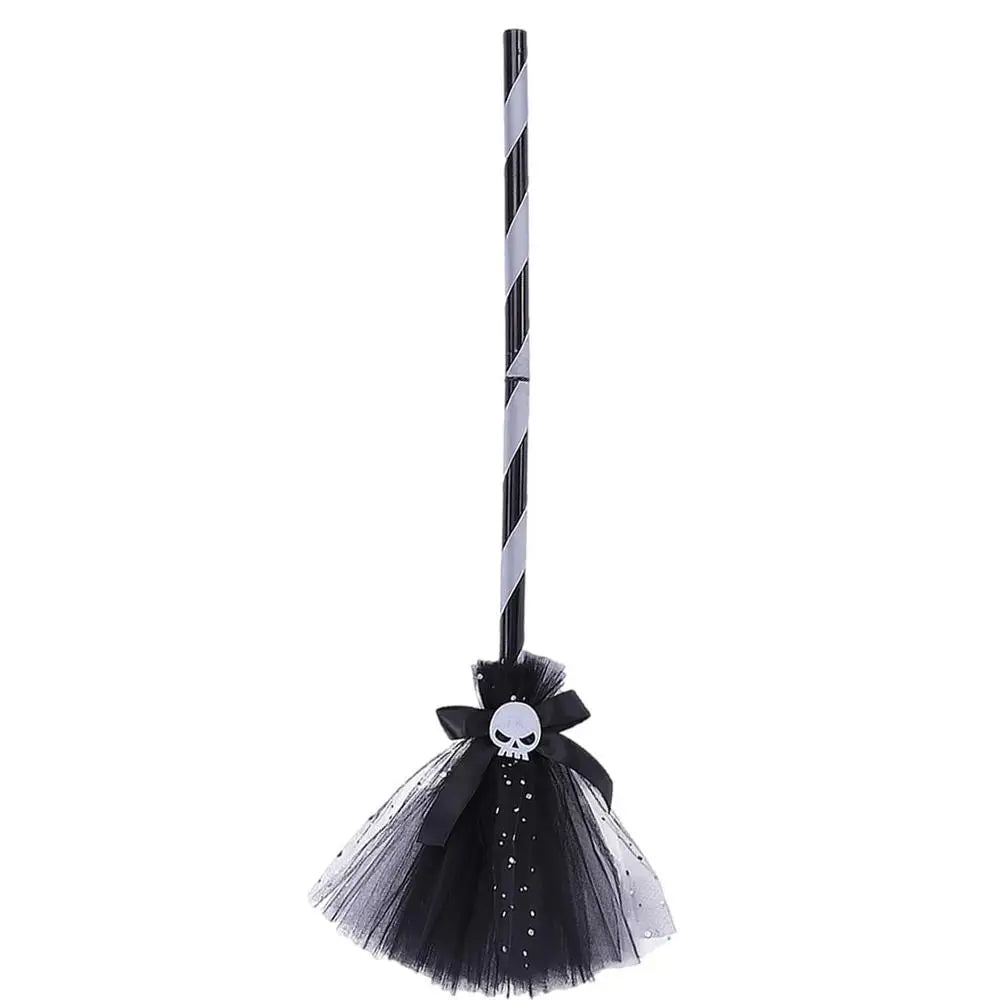 Halloween Witch Hat and Broom