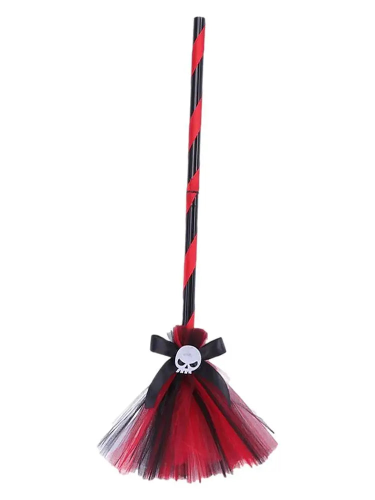 Halloween Witch Hat and Broom